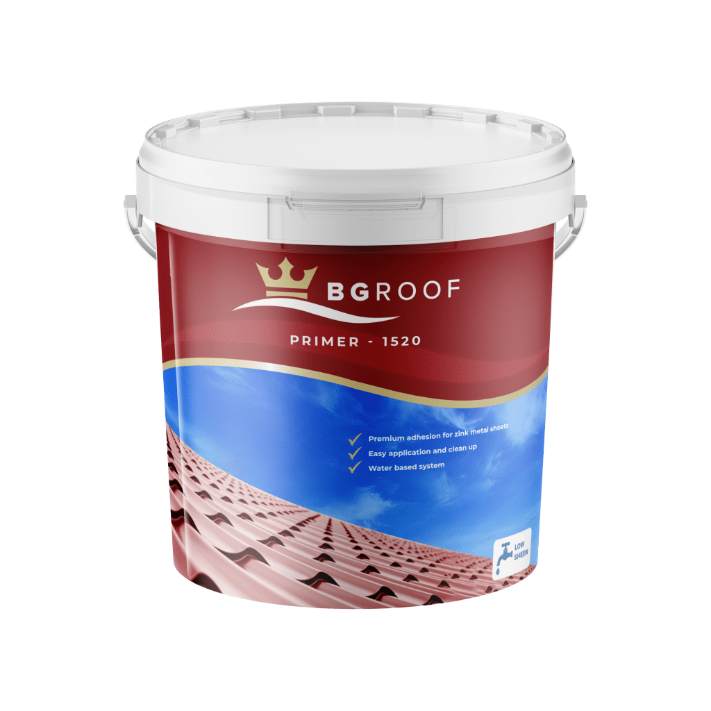 BG Roof Paint- Water Based Primer Low Sheen