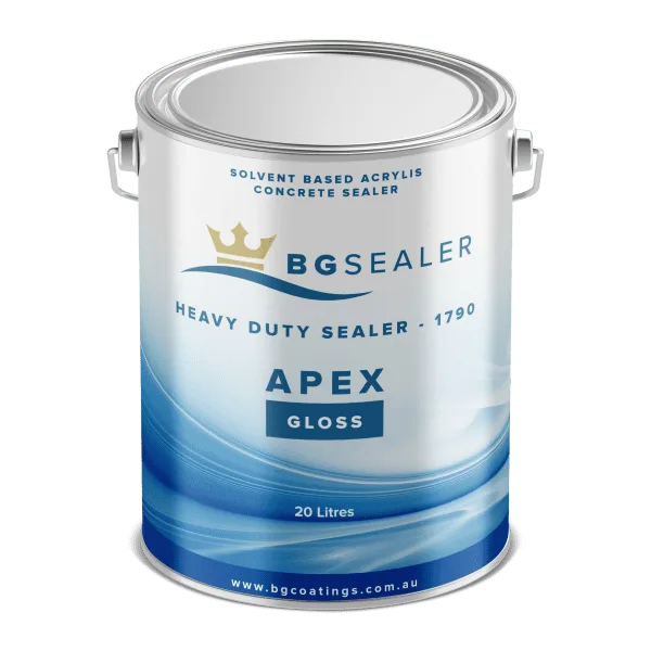 BG Sealer Heavy Duty Concrete Sealer Gloss can