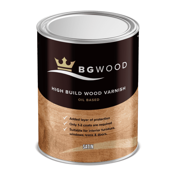BG Wood Varnish - Satin - Oil Based 1 Litre