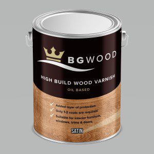 BG Wood Varnish – Satin – Oil Based 4 Litre