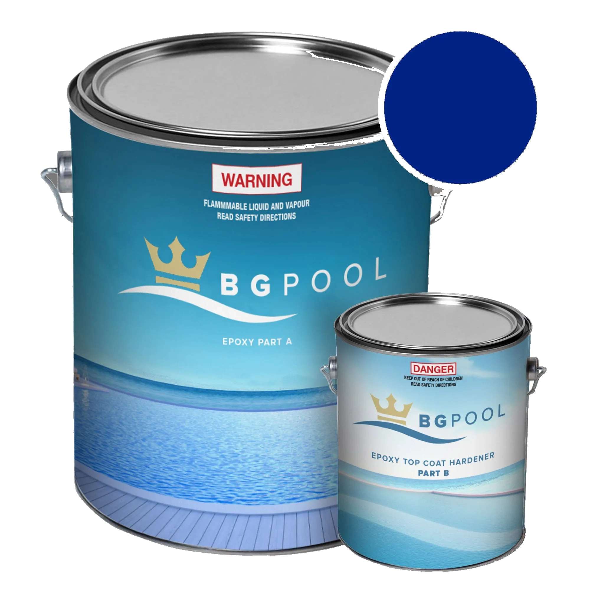 BG Pool Paint kit - Royal Blue