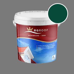 BG Roof Paint- Water Based Membrane Gloss Cottage Green