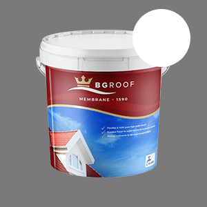 BG Roof Paint- Water Based Membrane Gloss White