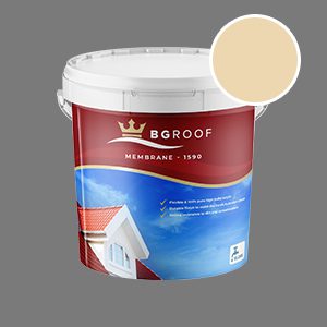 BG Roof Paint- Water Based Membrane Gloss Classic Cream