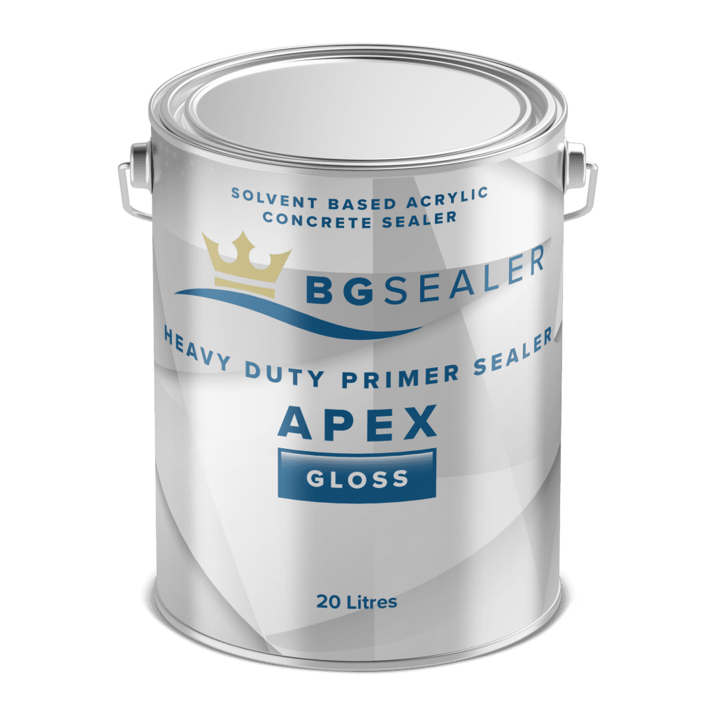 BG Floor Paint Heavy Duty Concrete Sealer Gloss Light Grey