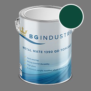 BG Industrial Metal Mate 1390 QD Top Coat Colourbond Cottage Green Gloss- 4 Litre