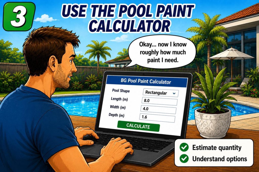 I can use the Pool Calculator