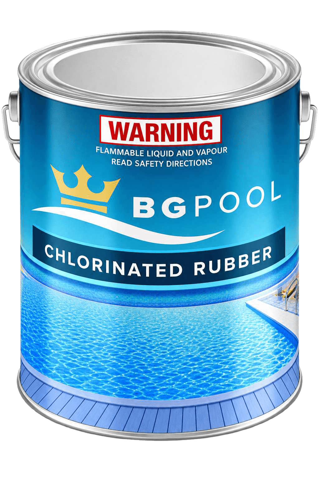 BG Pool 1K Chlorinated Rubber Pool Paint