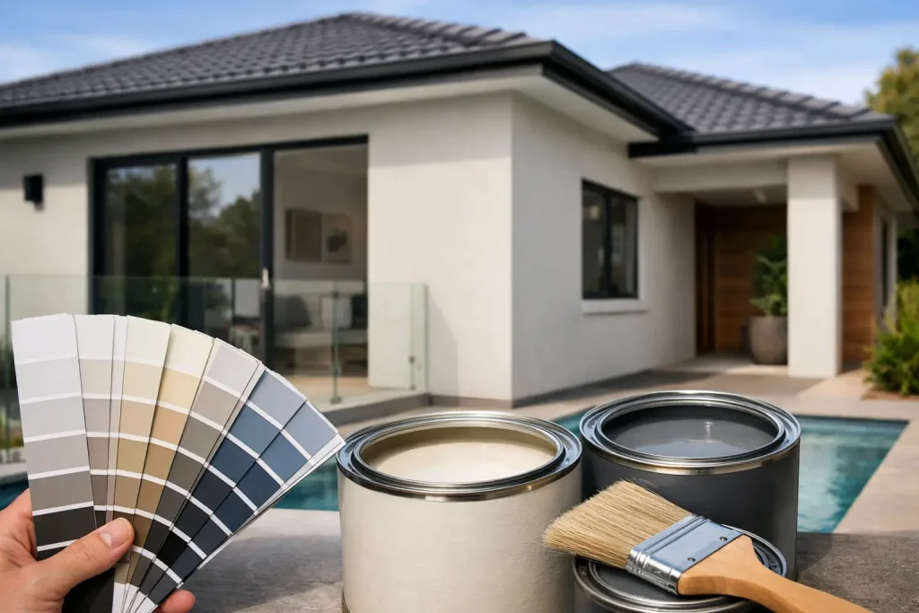 Choosing Exterior Paint for Rendered Walls