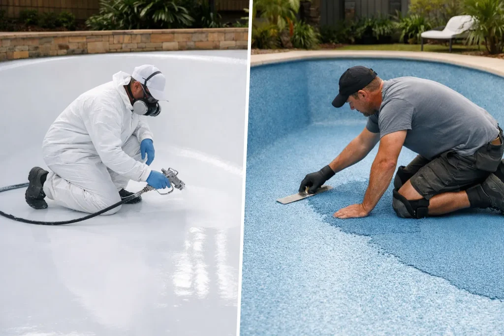 Epoxy Versus Rubber Pool Coatings for Your Pool