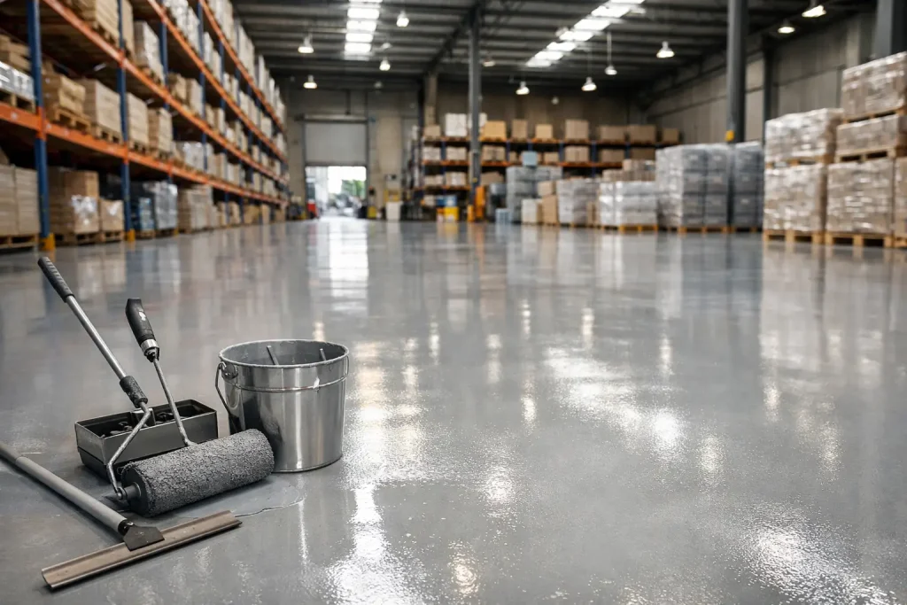 Industrial Floor Coating Warehouse Essentials