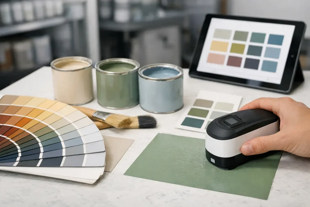 Paint Colour Matching Service Made Practical