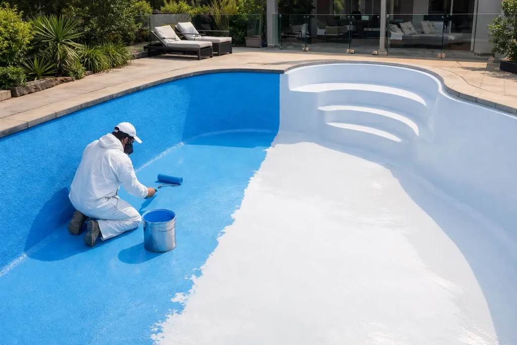 Pool Paint Australia for Concrete and Fibreglass