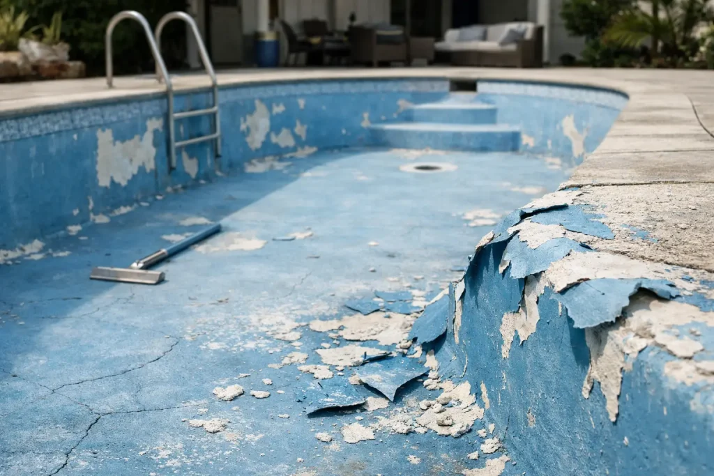 Why Pool Coatings Peel and How to Prevent It