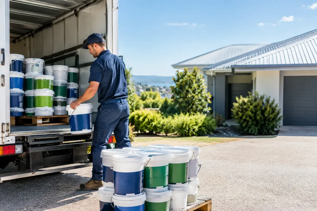 Paint Delivery Australia for Better Planning